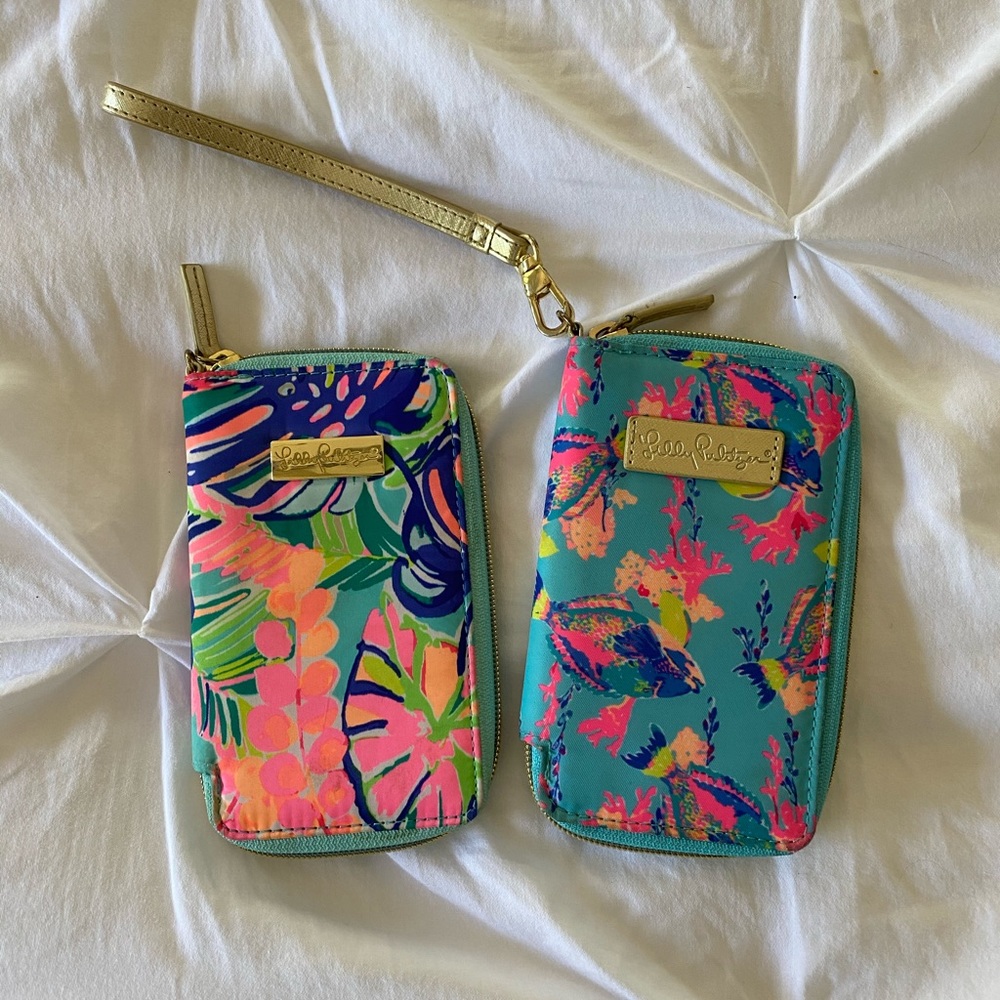 2/$15 Lily Pulitzer wallets